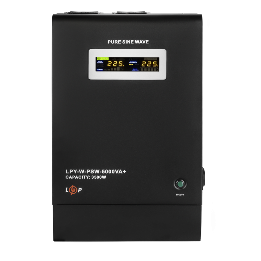 4148 ДБЖ з правильною синусоїдою 48V LPY-W-PSW-5000VA+(3500Вт)10A/20A