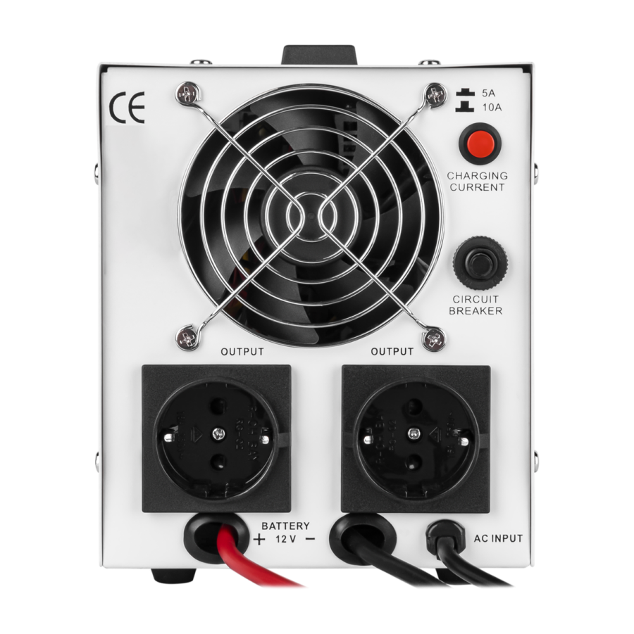ДБЖ з правильною синусоїдою 12V LPY-PSW-500VA+ (350Вт) 5A/10A
