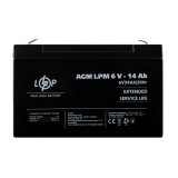 Акумулятор AGM LPM 6V - 14 Ah