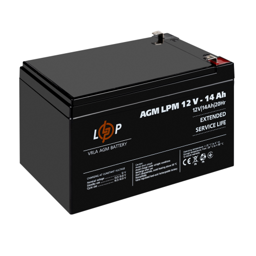 Аккумулятор AGM LPM 12V - 14 Ah