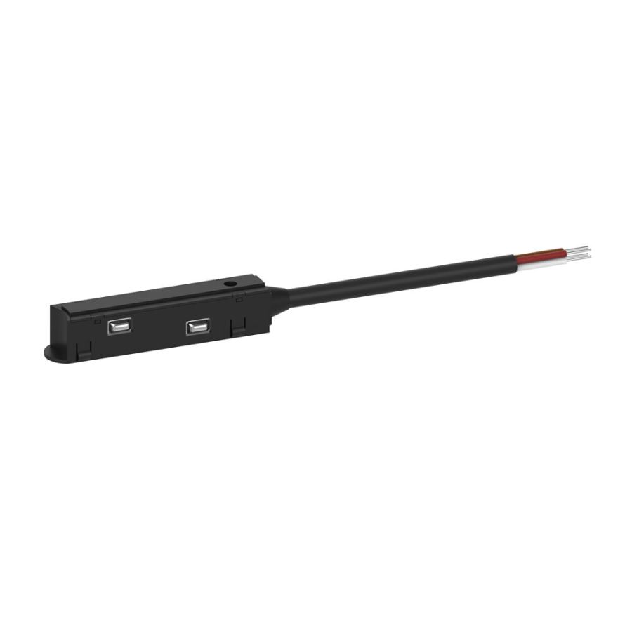 Ввод питания для трековой шины FERON LD3000 Черный 0,5м