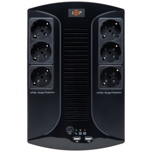 Лінійно-інтерактивне ДБЖ LP 650VA-6PS (455Вт)
