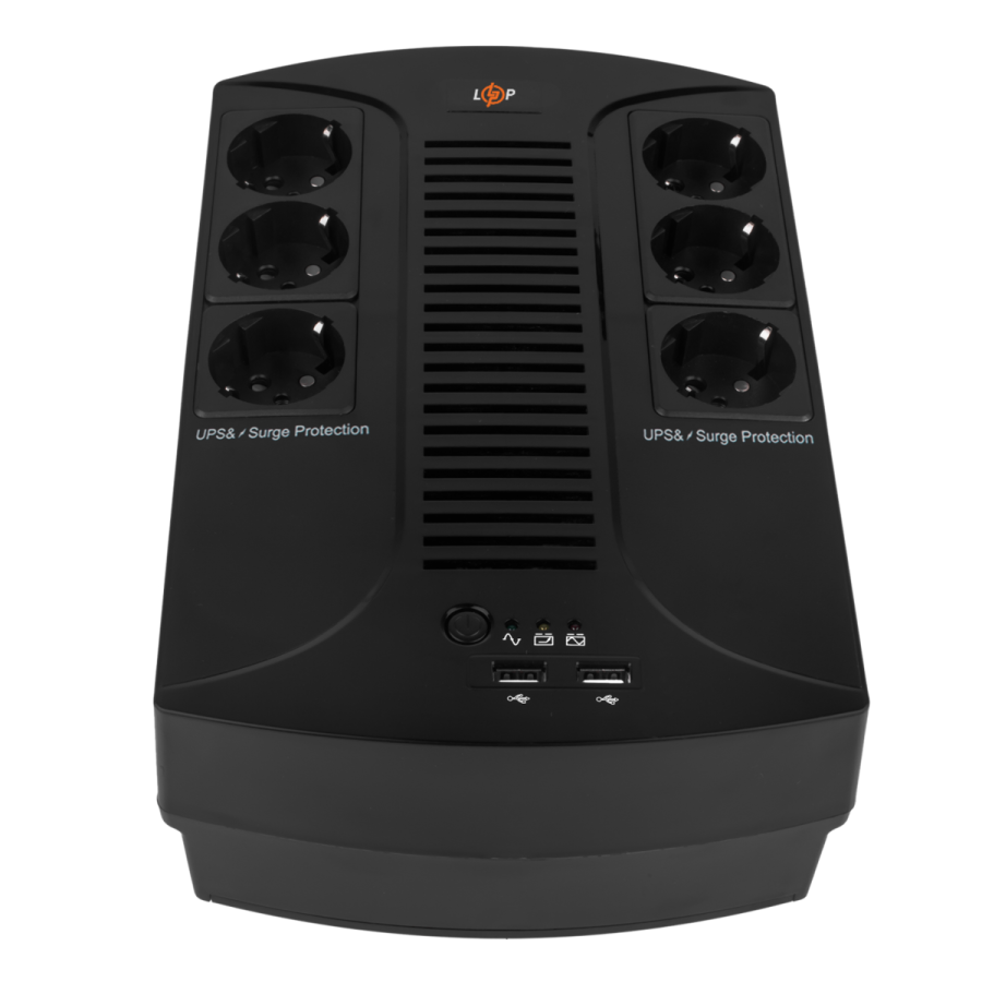 Лінійно-інтерактивне ДБЖ LP 650VA-6PS (455Вт)