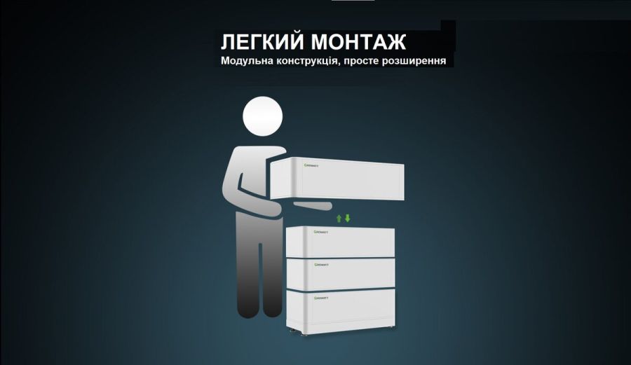 Комплект off-grid инвертор SPF5000 ES + 2 блока аккумуляторных батарей ARK 2.5L-C1 2,56 кВт*г (5,12 кВт*г)