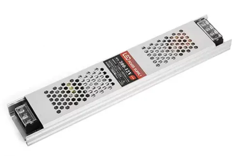 Блок питания LT 12В 300Вт 25А IP20 MN-300W 12V ultra thin мет. перф.