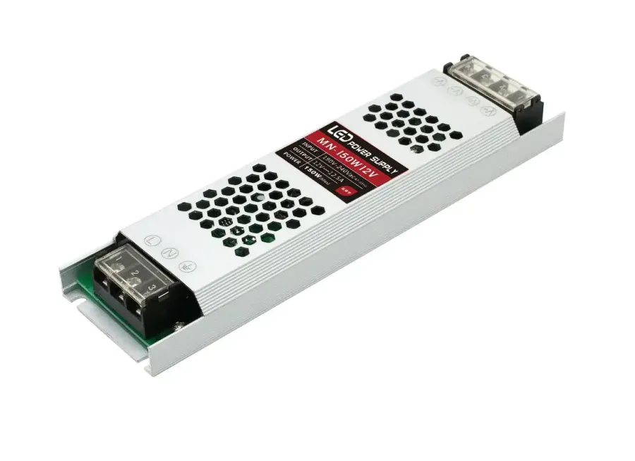 Блок живлення LT 12В 150Вт 12,5А IP20 MN-150W 12V ultra thin мет. перф.