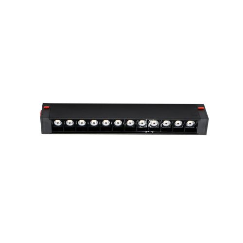 Магнітний трековий світильник PROLUM™ M25; 12W; 220V; SERIES "LD"; Білий 4000K