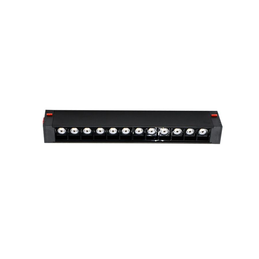 Магнітний трековий світильник PROLUM™ M25; 12W; 220V; SERIES "LD"; Білий 4000K