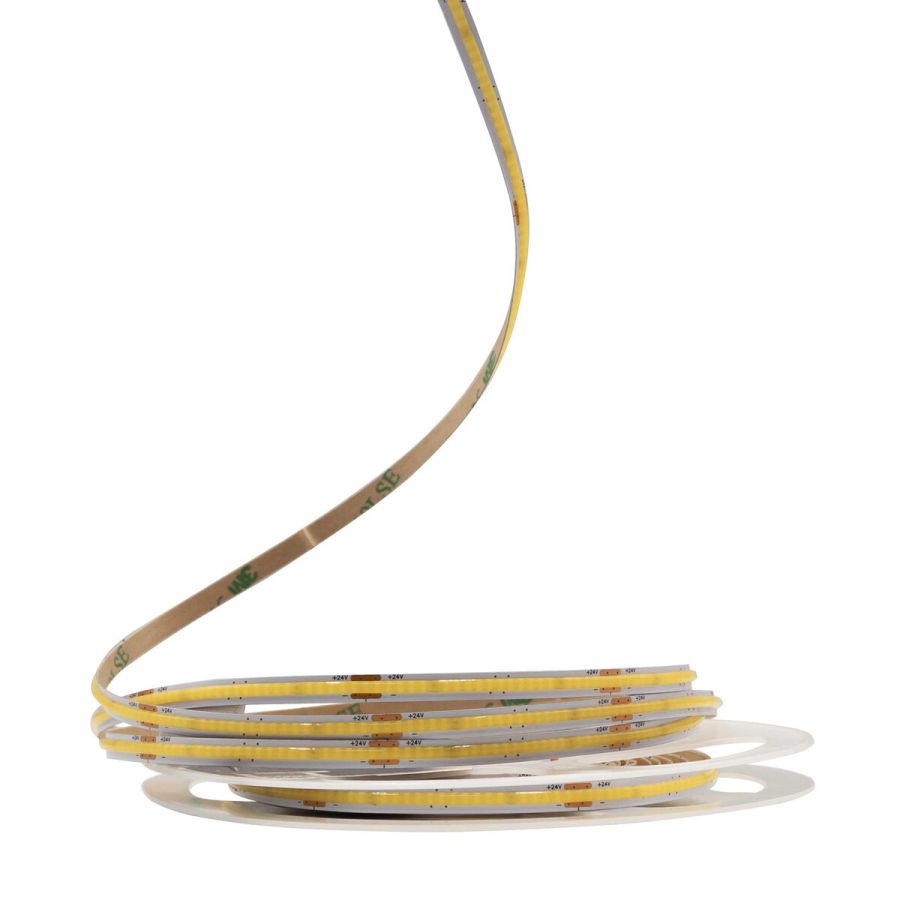 Світлодіодна LED стрічка PROLUM™ 24V; СОВ; 480 LED; 5ММ; IP20; Series "SG", Білий (5500-6000К)