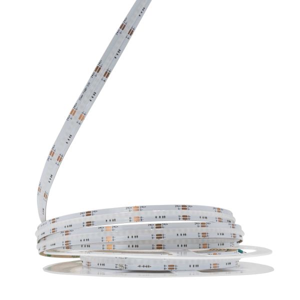 Світлодіодна LED стрічка PROLUM™ 24V; IP20; СОВ; 768LED; Series "SG", RGB