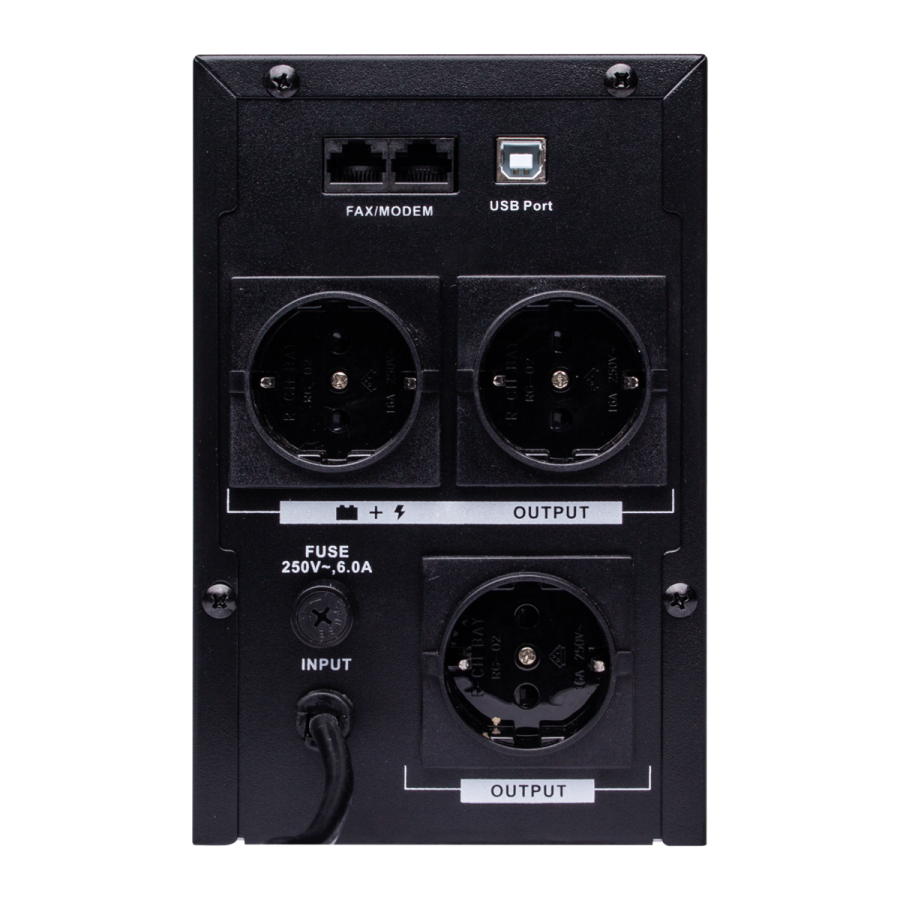 Лінійно-інтерактивне ДБЖ LPM-U1250VA (875Вт)