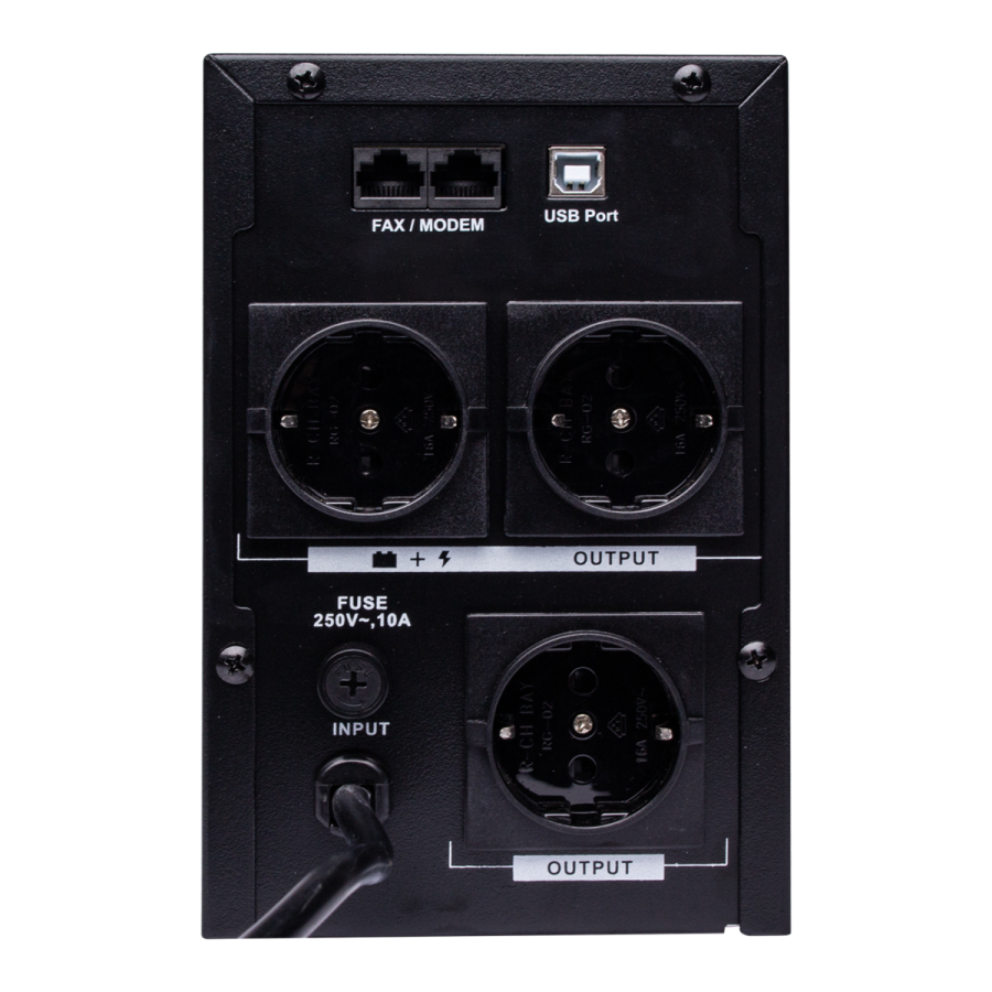 Лінійно-інтерактивне ДБЖ LPM-U1550VA (1085Вт)