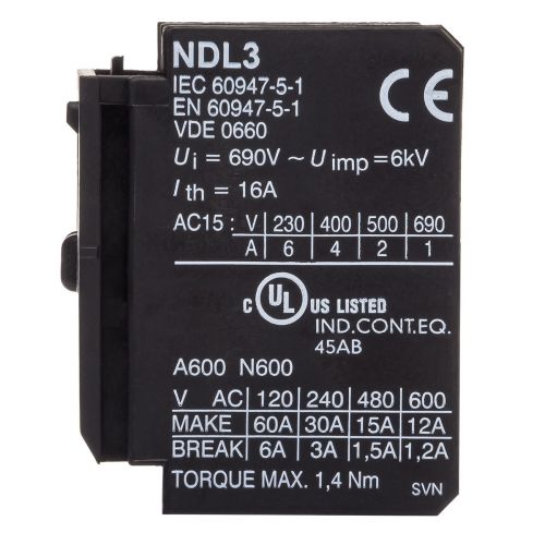 Дополнительный контакт NDL3-11 1НВ+1НЗ для KNL 22-38 (038422836000)