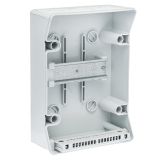 Розподільчий щит IDE 4 модуля IP65 з шинами N і PE 231x166x113 мм (CDN4PT/RR)