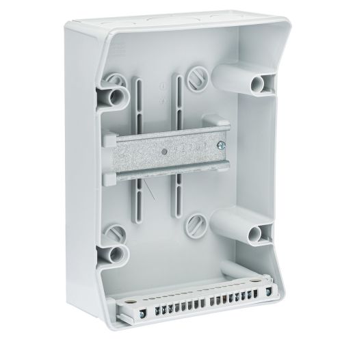 Розподільчий щит IDE 4 модуля IP65 з шинами N і PE 231x166x113 мм (CDN4PT/RR)