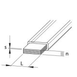 Гнучка мідна шина в ізоляції TEKNOMEGA COFLEX 4X32X1