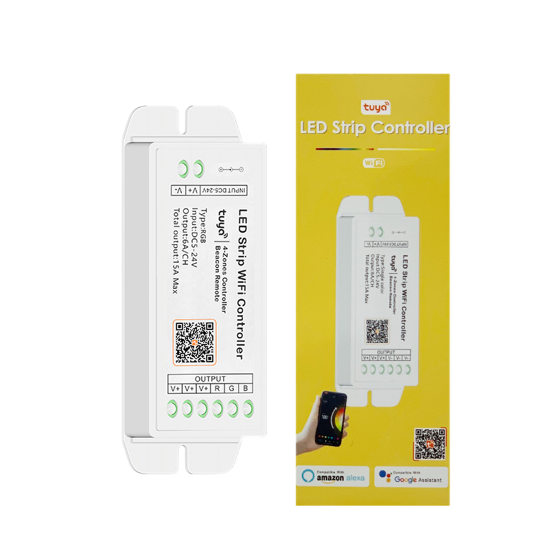 Контролер управління PROLUM RGB; Wi-Fi; TUYA; 18A; Series: HomeLink