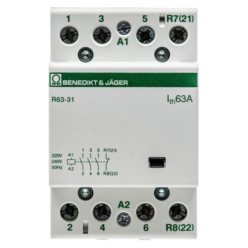 Контактор R63-31 63А 3NO + 1NC 230В 50Hz (16532)