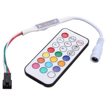 Контролер PROLUM  SPI RGB (21 кнопка; RF; 6A; 3PIN;)