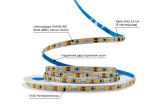 Світлодіодна LED стрічка PROLUM™ 5 ММ 12V; 2835\120; IP20; Series "SG", Тепло-Білий (2800-3200K)
