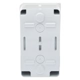 Розподільчий щит IDE 4 модуля IP65 з шинами N і PE 177x102x105 мм (CDN4G/R)