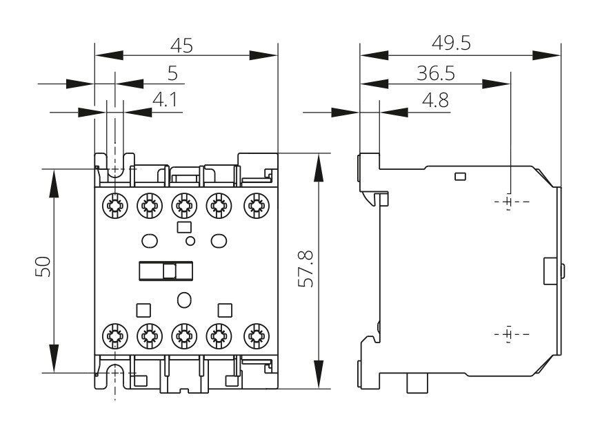 Контактор K07MG-10 1НВ 220/240 В 50/60 Гц (30040091000)