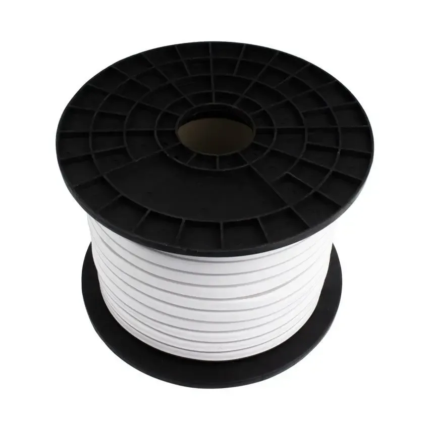 Светодиодный неон PROLUM™ 8x16, IP68, 220V, Series "GL", Красный, PRO