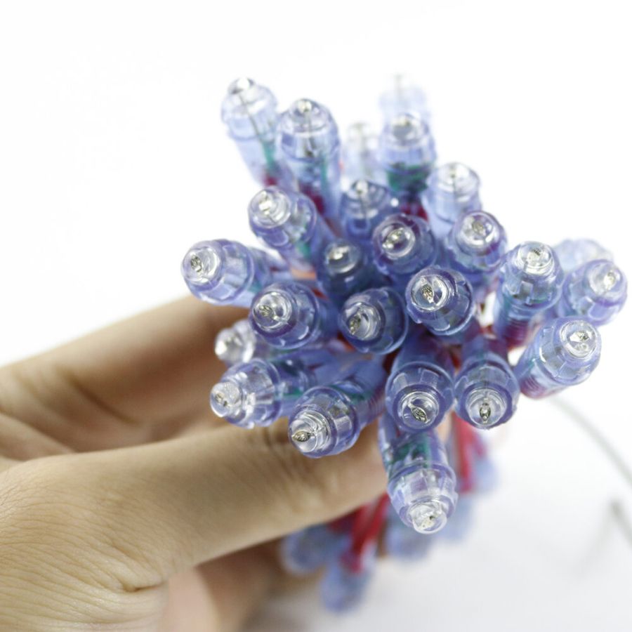 Світлодіоди швидкого монтажу PROLUM D-9mm 12V, Синій