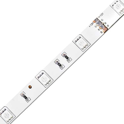 Лед стрічка FERON 12В LS606 5050-30 7,2Вт RGB IP20