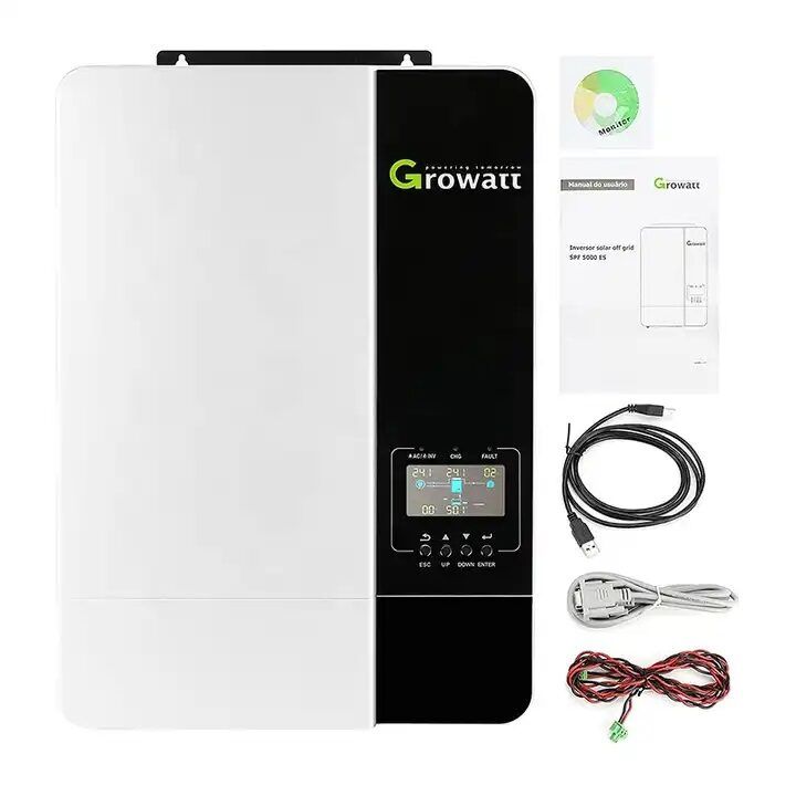 Гібридний інвертор на 50 кВт 3Ф 400В WIT 50K-HU Growatt