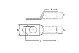 Кабельний наконечник мідний луджений стандарт TBLOC CCL 10mm2 M6