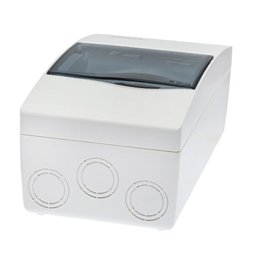 Розподільчий щит IDE 4 модуля IP40 з шинами N і PE 228x120x99 мм (BV4PT/RR)