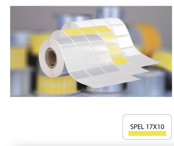 Маркування обладнання SPEL 17x10 Жовта