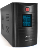Источник бесперебойного питания (ИБП) Ritar RTM1500 (900W) Proxima-D, LCD, AVR, 3st, 3xSCHUKO socket, 2x12V9Ah, metal Case (350х120х190) Q2