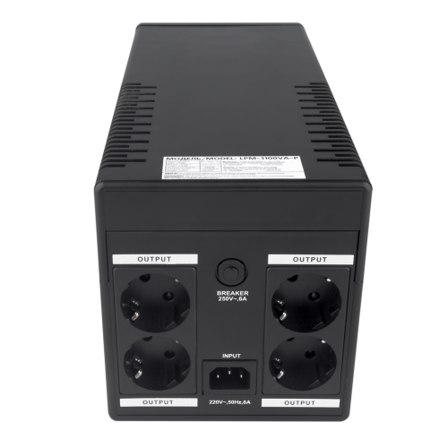 Лінійно-інтерактивне ДБЖ LPM-1100VA-P (770Вт)