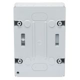Розподільчий щит IDE 4 модуля IP65 з шинами N і PE 231x166x113 мм (CDN4PT/RR)