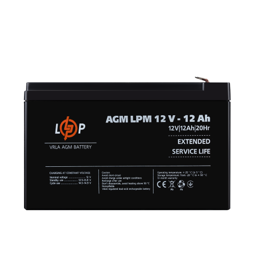 Аккумулятор AGM LPM 12V - 12 Ah