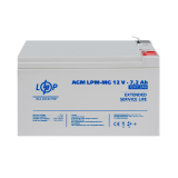 Акумулятор мультигелевий LPM-MG 12V - 7.2 Ah