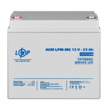 Акумулятор мультигелевий LPM-MG 12V - 33 Ah