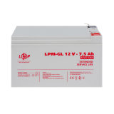 Аккумулятор гелевый LPM-GL 12V - 7.5 Ah
