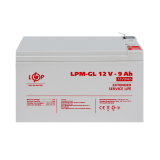 Акумулятор гелевий LPM-GL 12V - 9 Ah