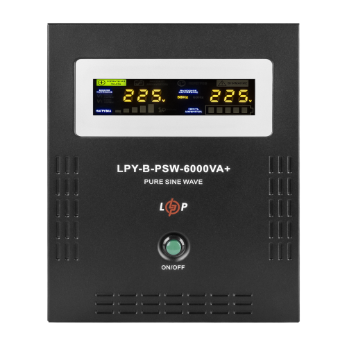 ИБП с правильной синусоидой 48V LPY-B-PSW-6000VA+(4200Вт)10A/20A