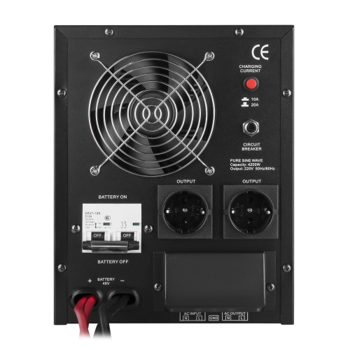 ИБП с правильной синусоидой 48V LPY-B-PSW-6000VA+(4200Вт)10A/20A