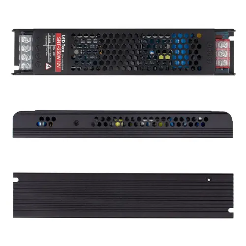 Блок питания LT 12В 250Вт 20А IP20 SNT-250W 12V SLIM мет. перф.