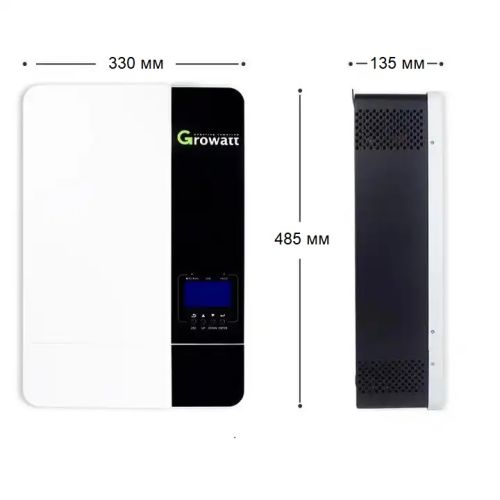 SPF3500 ES Автономний інвертор off-grid 3,5 кВт 230В Growatt