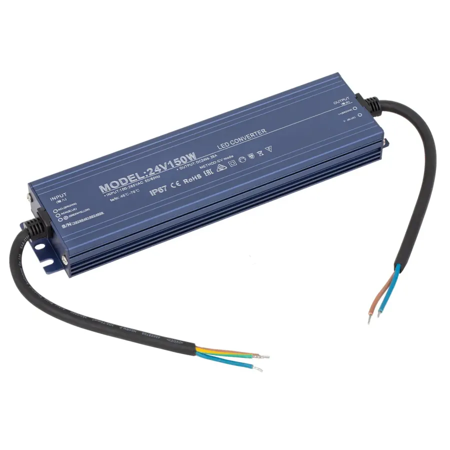 Блок живлення LT 24V150W 24В 150Вт 3,3А IP67 Slim мет. герм.