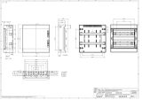 Распределительный щит IDE 36 модулей IP65 с шинами N и PE 436x418x148 мм (CDN36PT2F/RR)