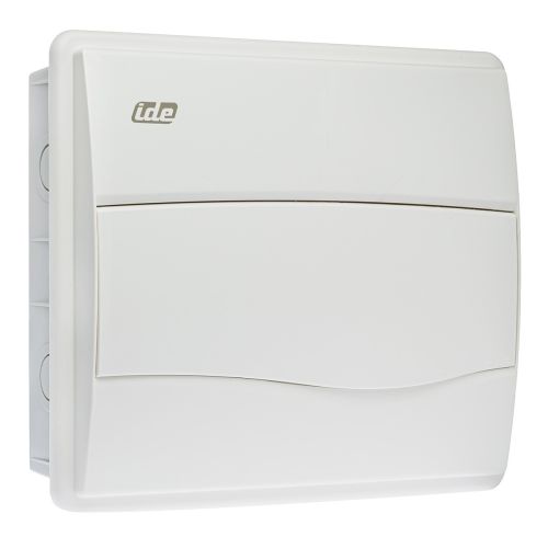 Розподільчий щит IDE внутрішній 12 модулів IP40 з шинами N і PE 248x283x97 мм (BM12PO/RR)