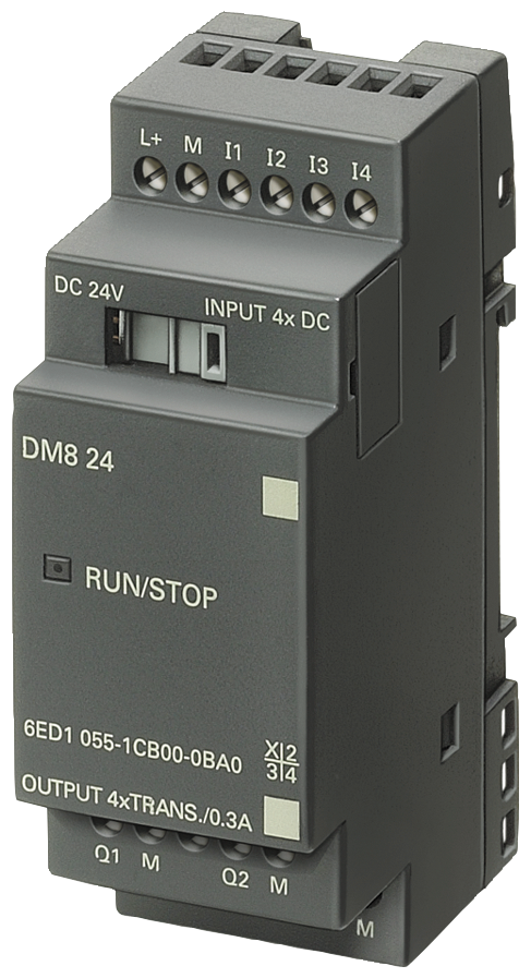 6ED1055-1CB00-0BA0 Дискретний модуль розширення LOGO! DM8 24