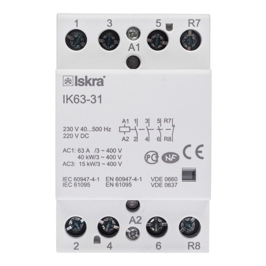 Контактор IK63-31 63A 3НВ+1НЗ 220/240 В 50/60 Гц (30045087000)
